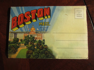 Vintage Boston Post Card Set
