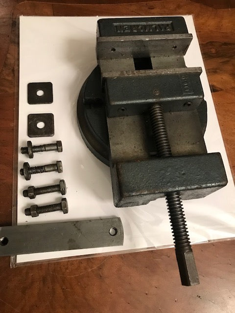 Palmgren 4" Milling Machine Cast Iron Vise W/base.