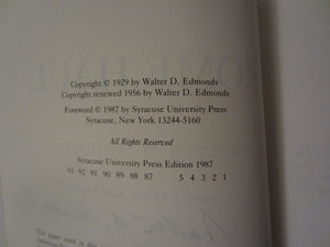 ROME HAUL (NEW YORK CLASSICS) By Walter D. Edmonds **Signed**