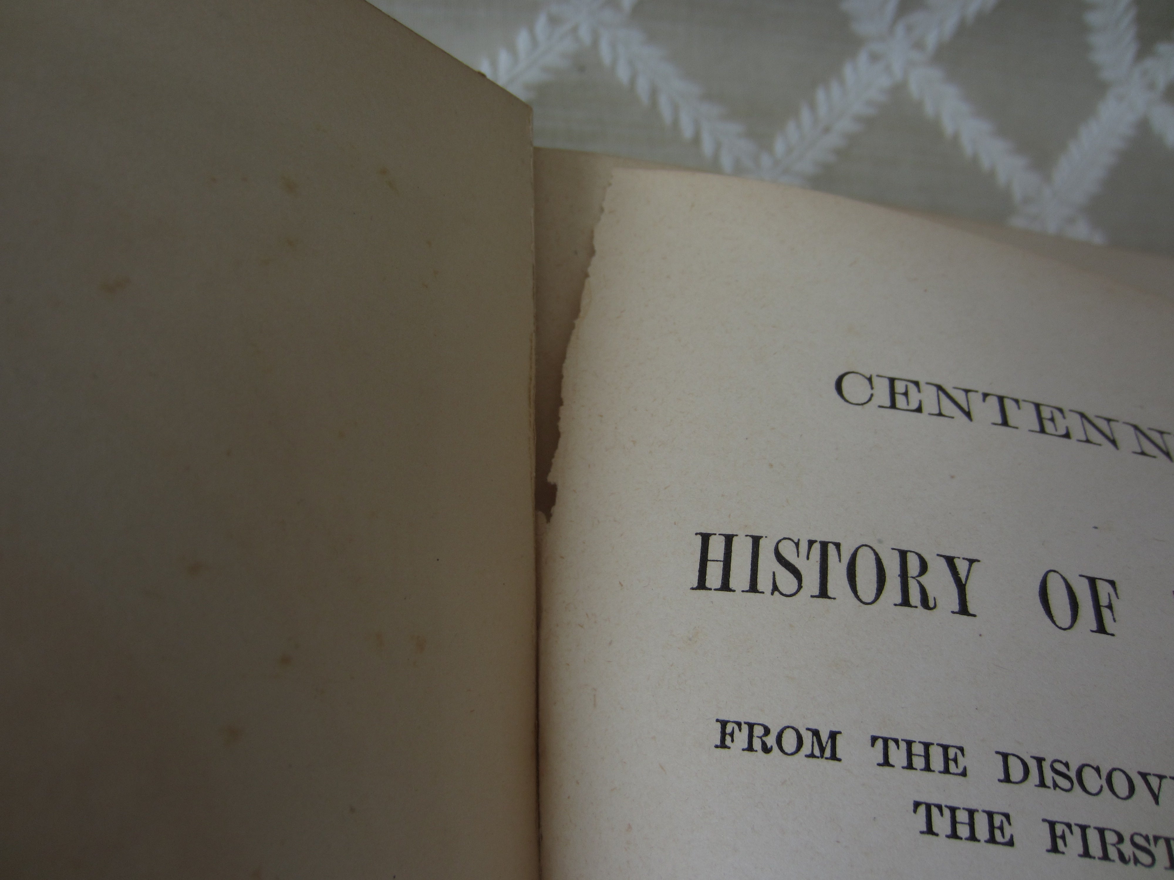 The First Century of the United States. Benson J. Lossing 1876