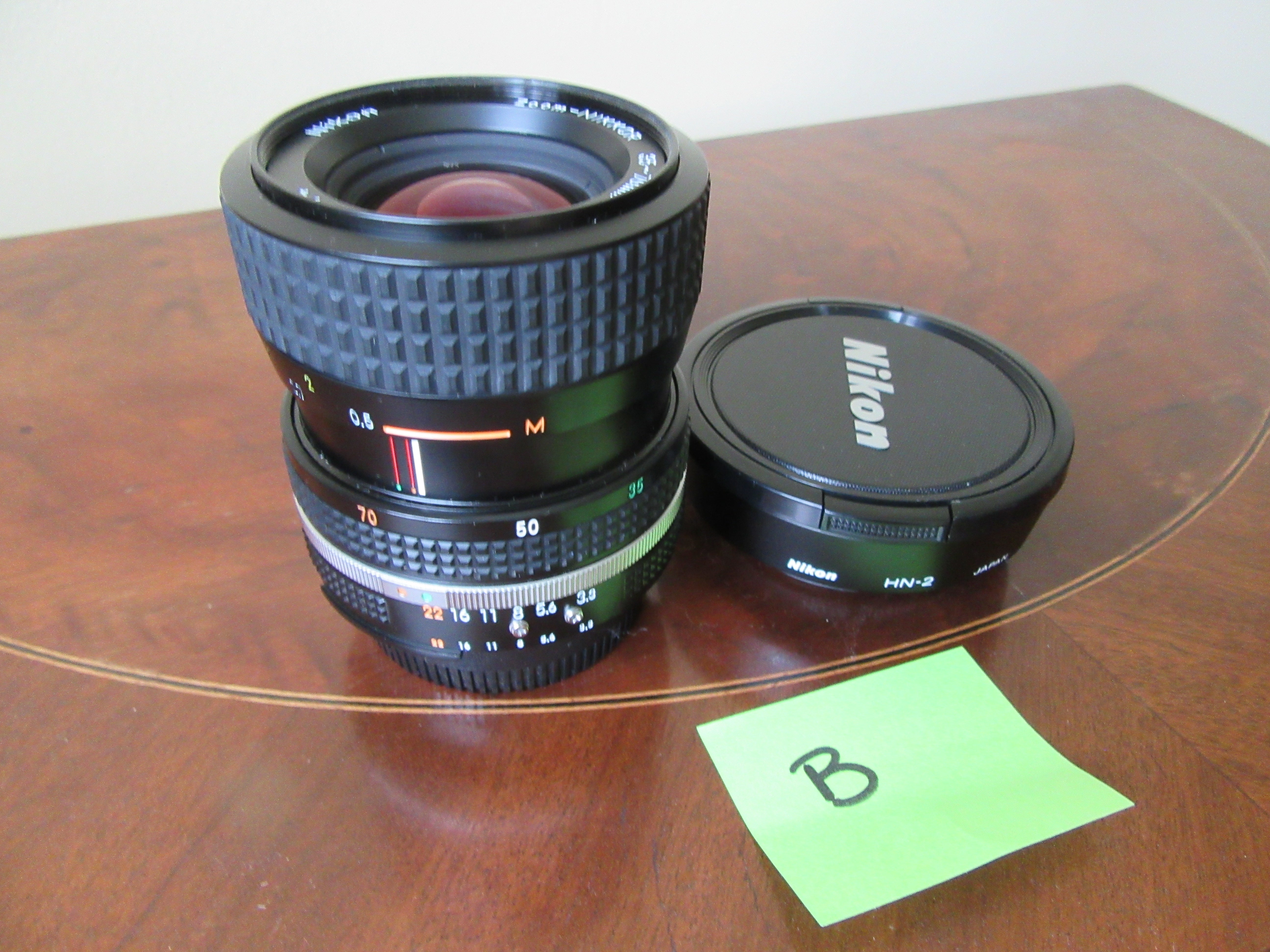 Nikon NIKKOR 35-70mm 1:3.3-4.5 Camera Lens PLUS Filter