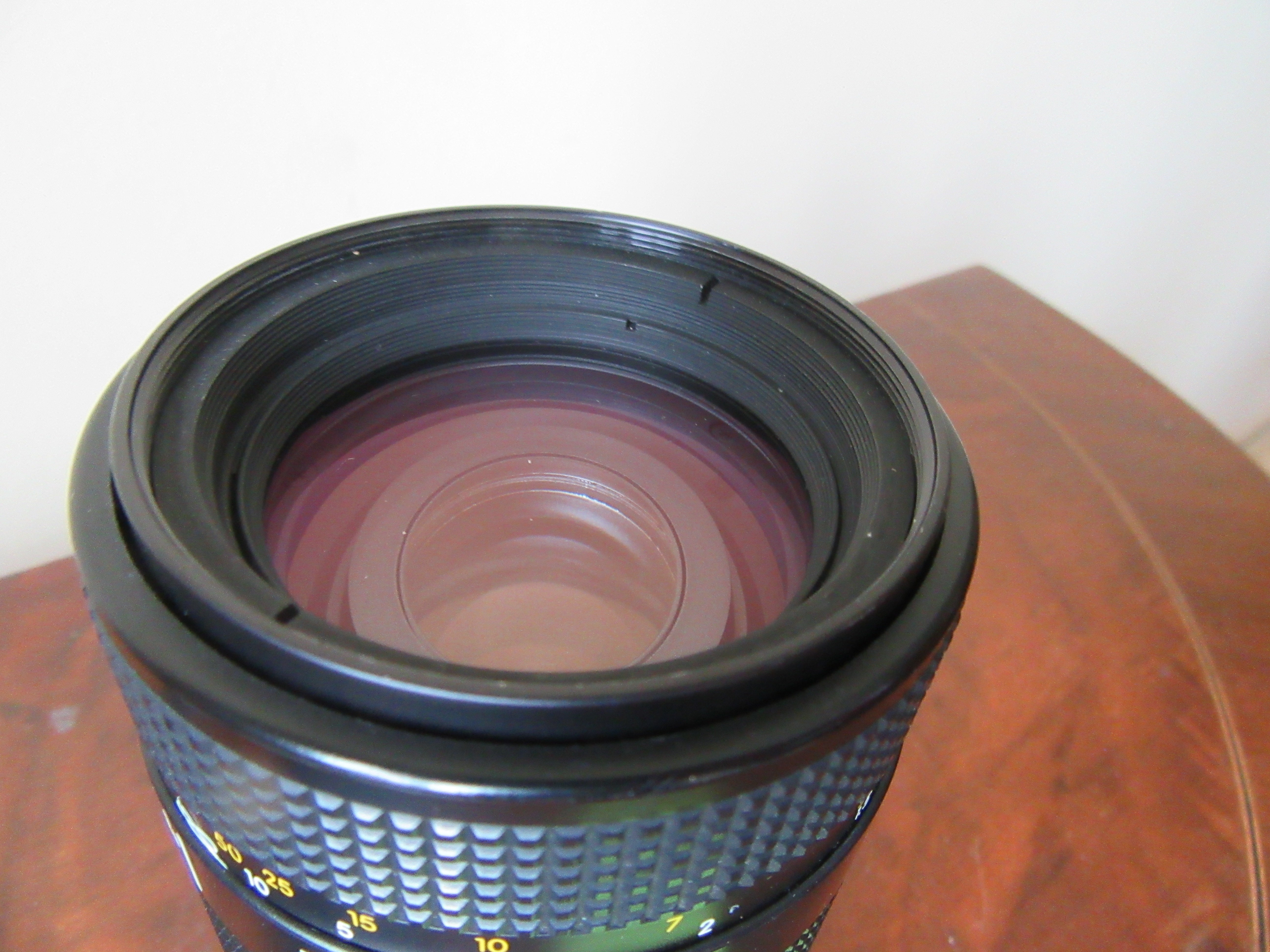Nikon AF Nikkor 70-210mm 1:4-5.6with Toyo Optics UV 62 mm Filter