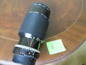 Nikon Zoom 50-135mm 1:3.5 With Hoya 62mm UV Filter