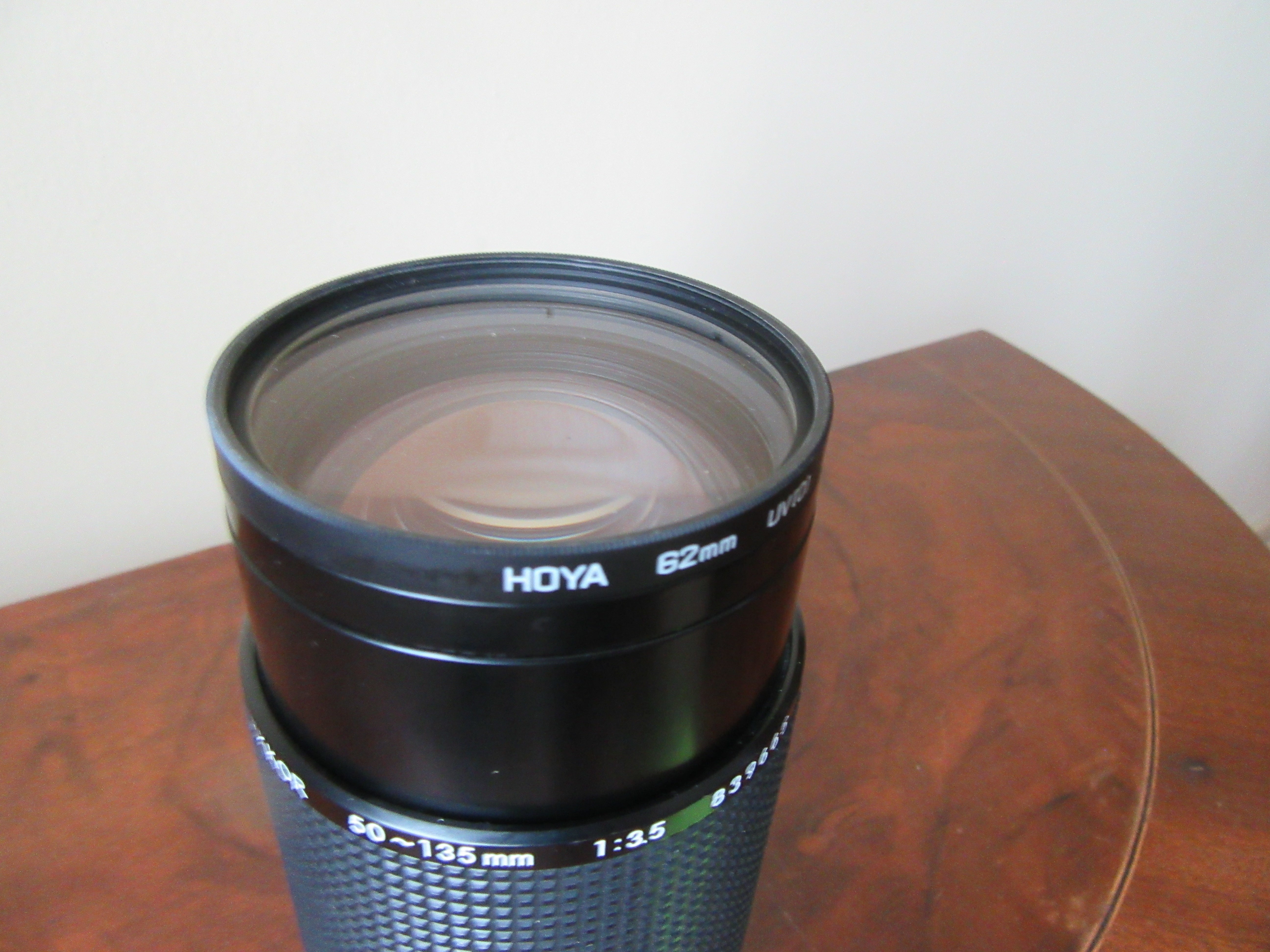 Nikon Zoom 50-135mm 1:3.5 With Hoya 62mm UV Filter