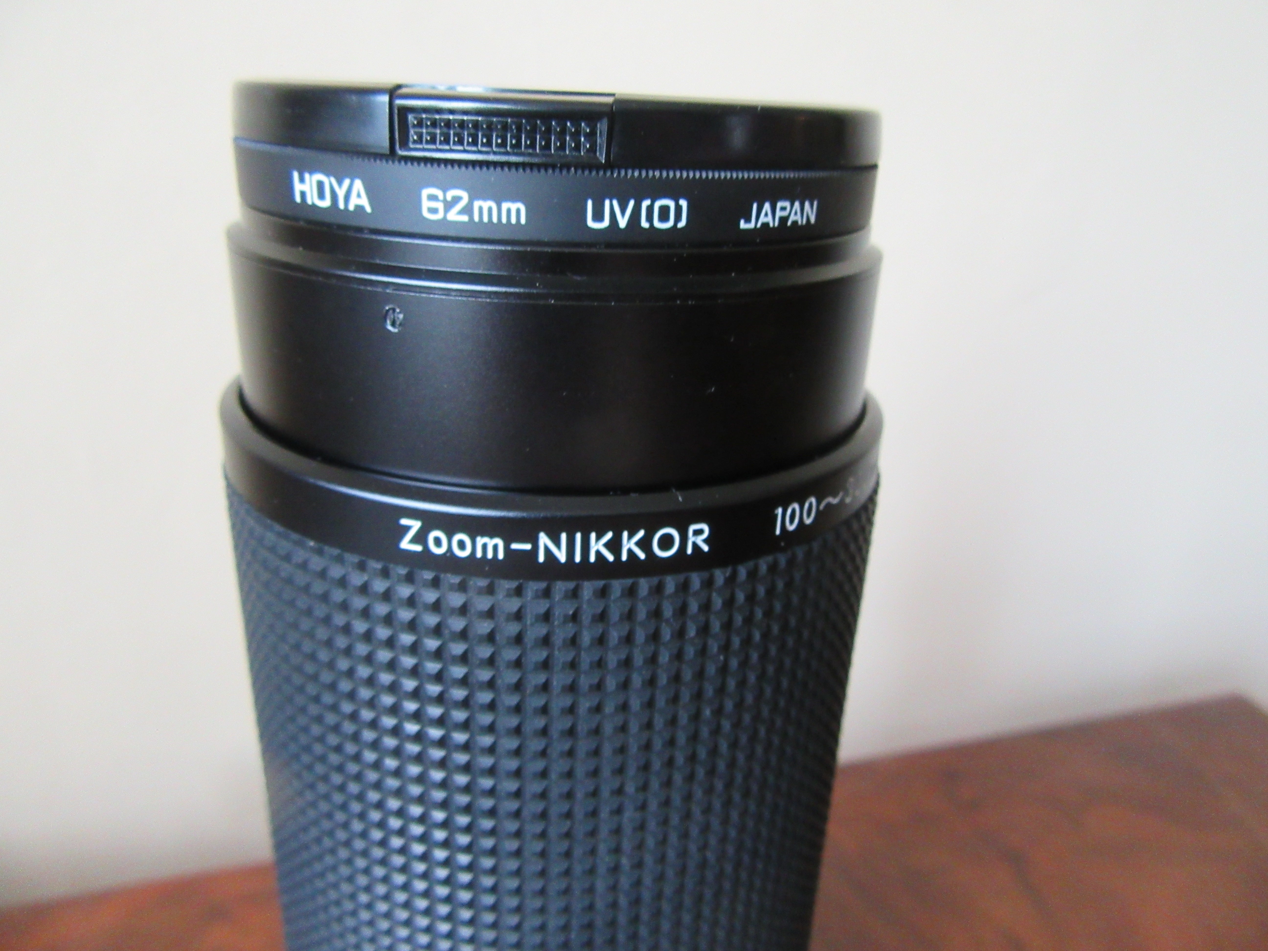 Nikon Zoom 100-300mm 1:5.6 with Hoya 62mm UV Filter