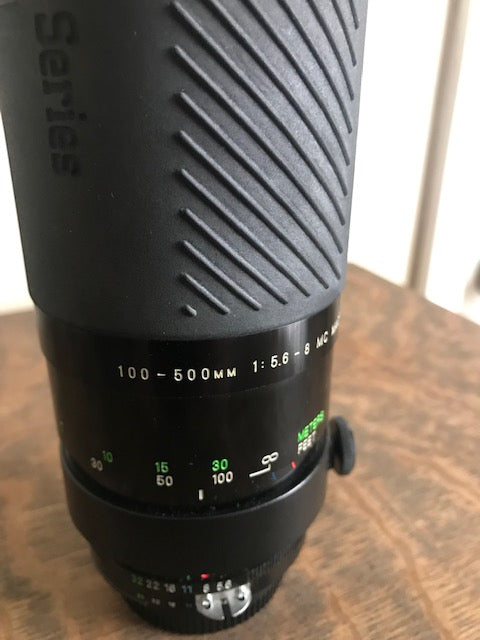 Vivitar Series 1 100 - 500mm 1:5.6 - 8 MC Macro Camera Lens For NIKON