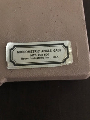 Micrometric Angle Gage MTB 202-500