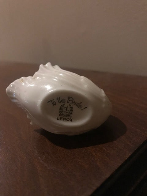 Lenox Swan bone china Ring Holder Ivory