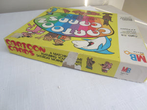 Cartoon Cards Milton Bradley Game Vintage