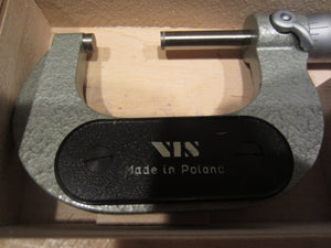 VIS 1"-2" Outside Micrometer Made in Poland