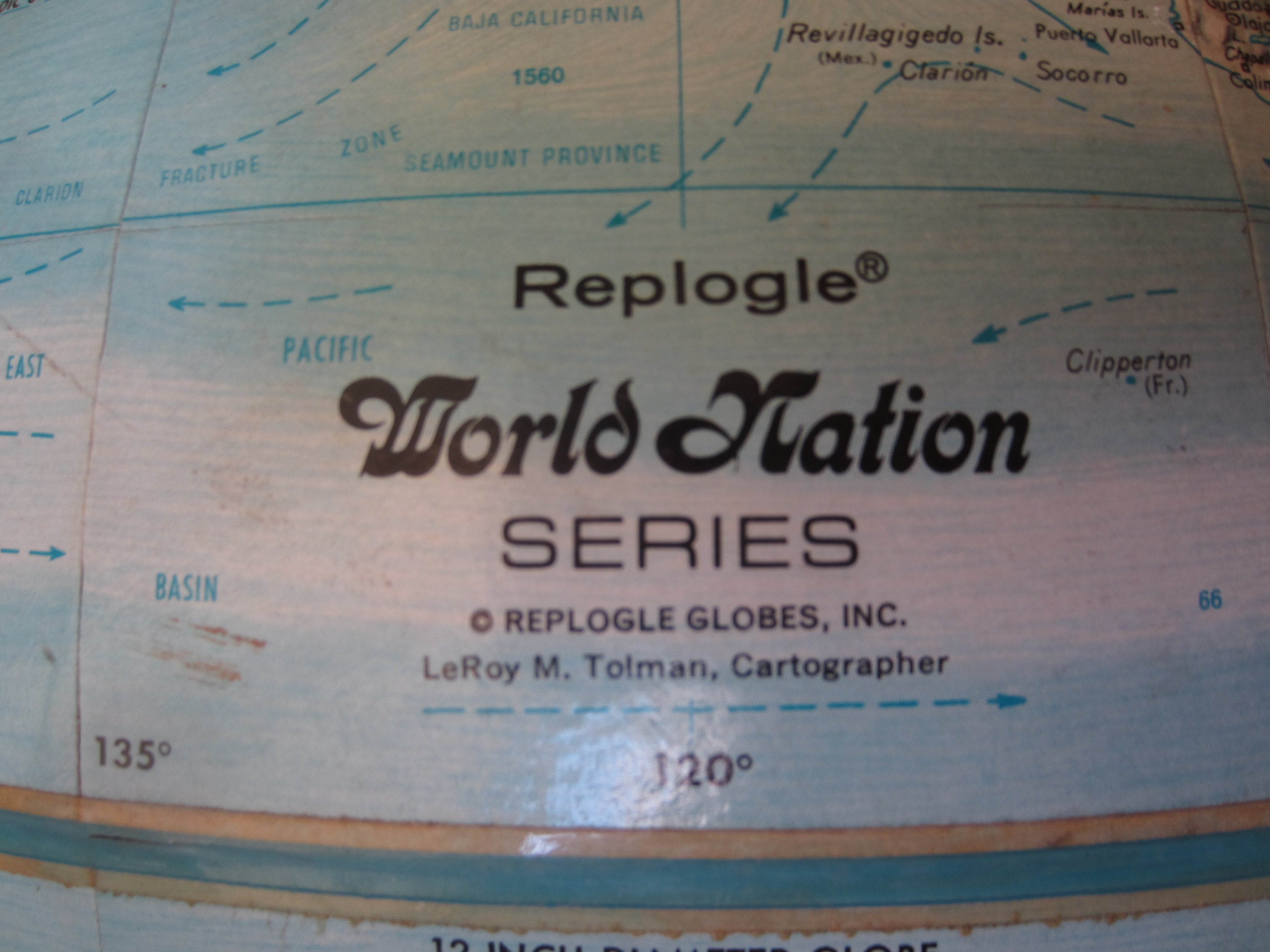 Replogle World Nation Series Globe