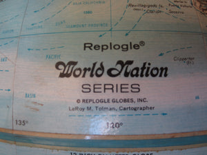 Replogle World Nation Series Globe