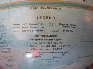 Replogle World Nation Series Globe