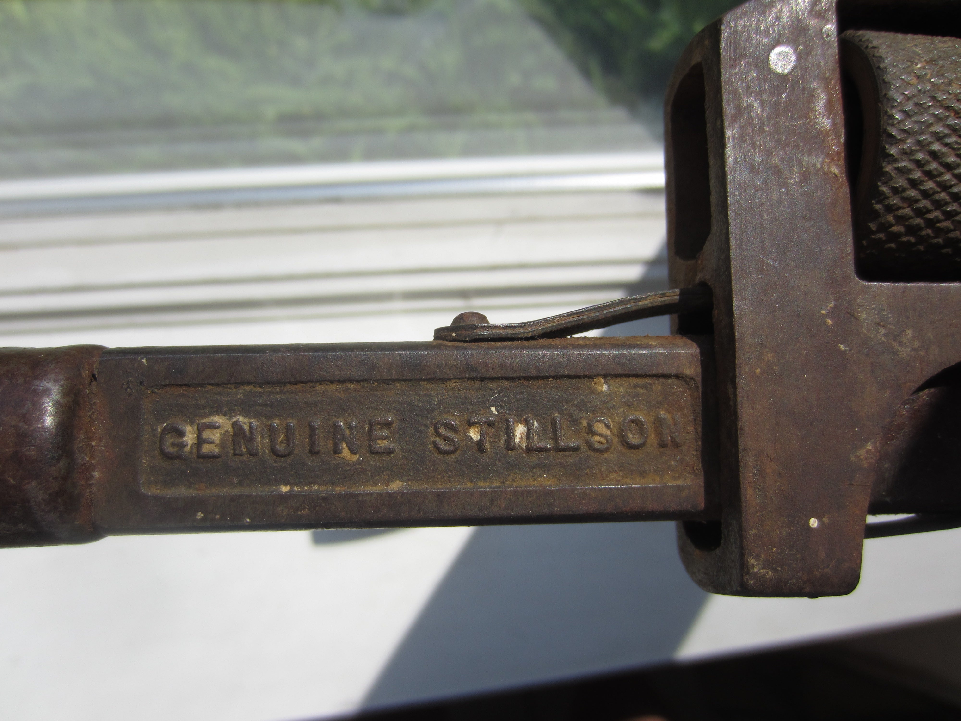 Vintage Stillson Wrench 14"