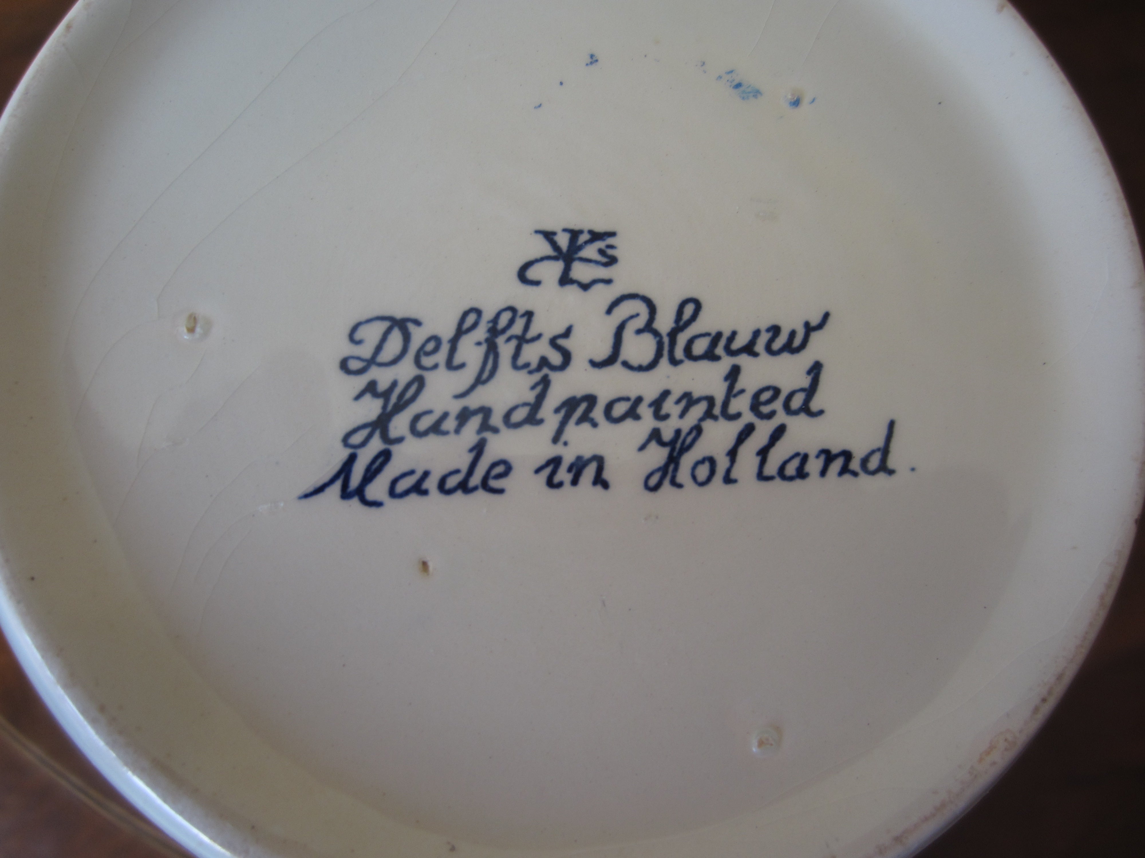 Delft Ivory & Blue Planter Holland
