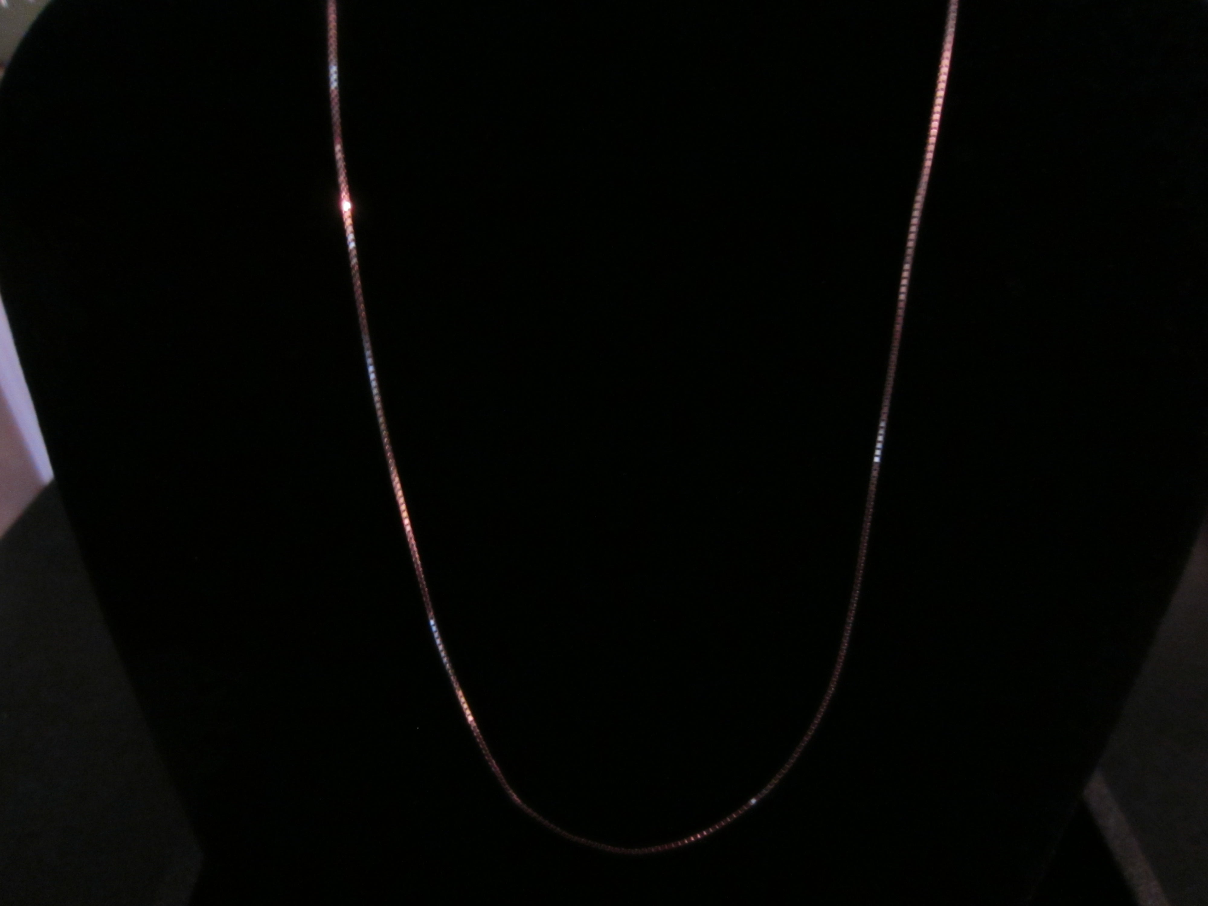 New 16" Sterling Silver Chain