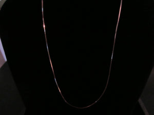 New 16" Sterling Silver Chain