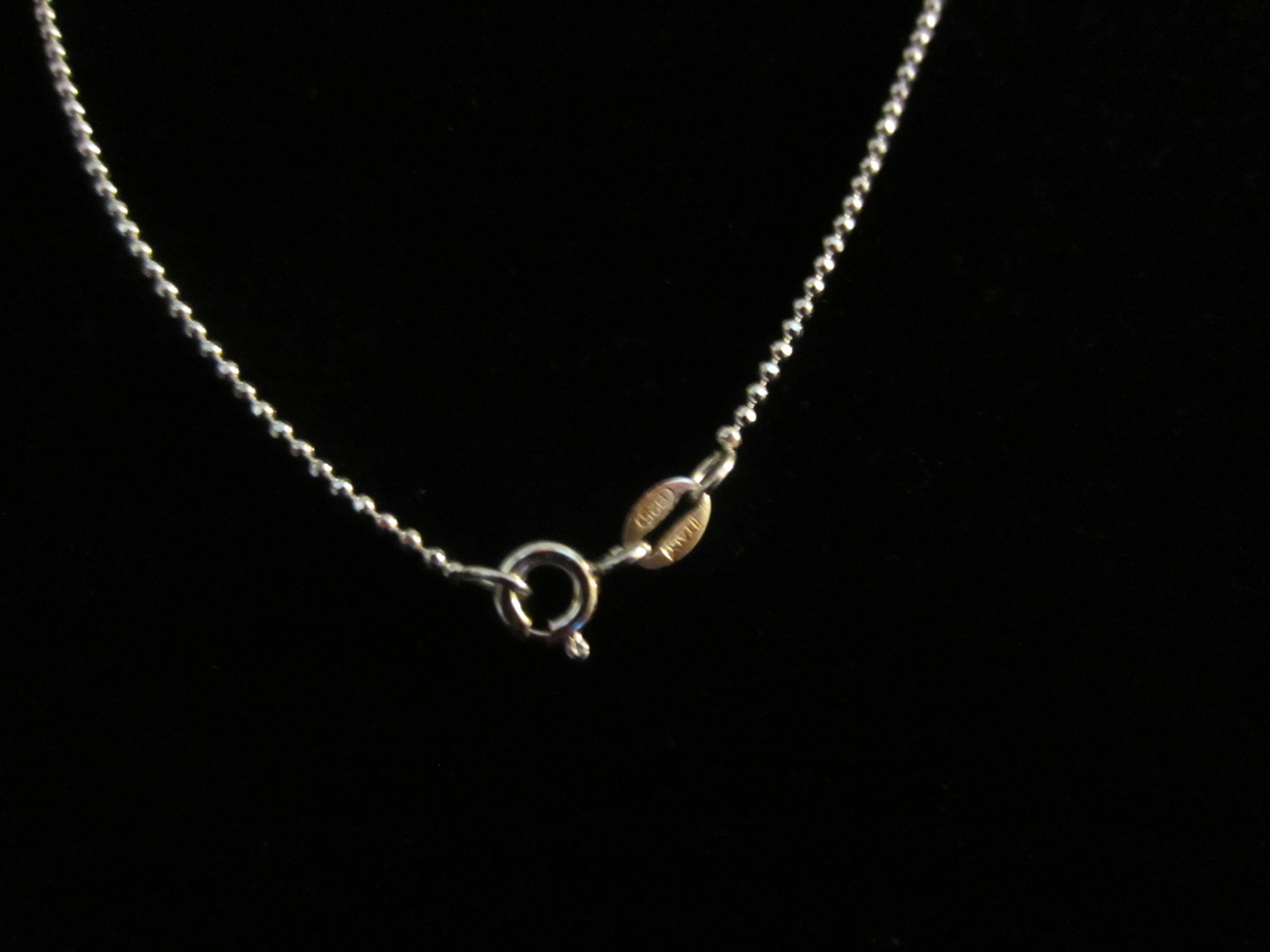 New 16" Sterling Silver Chain