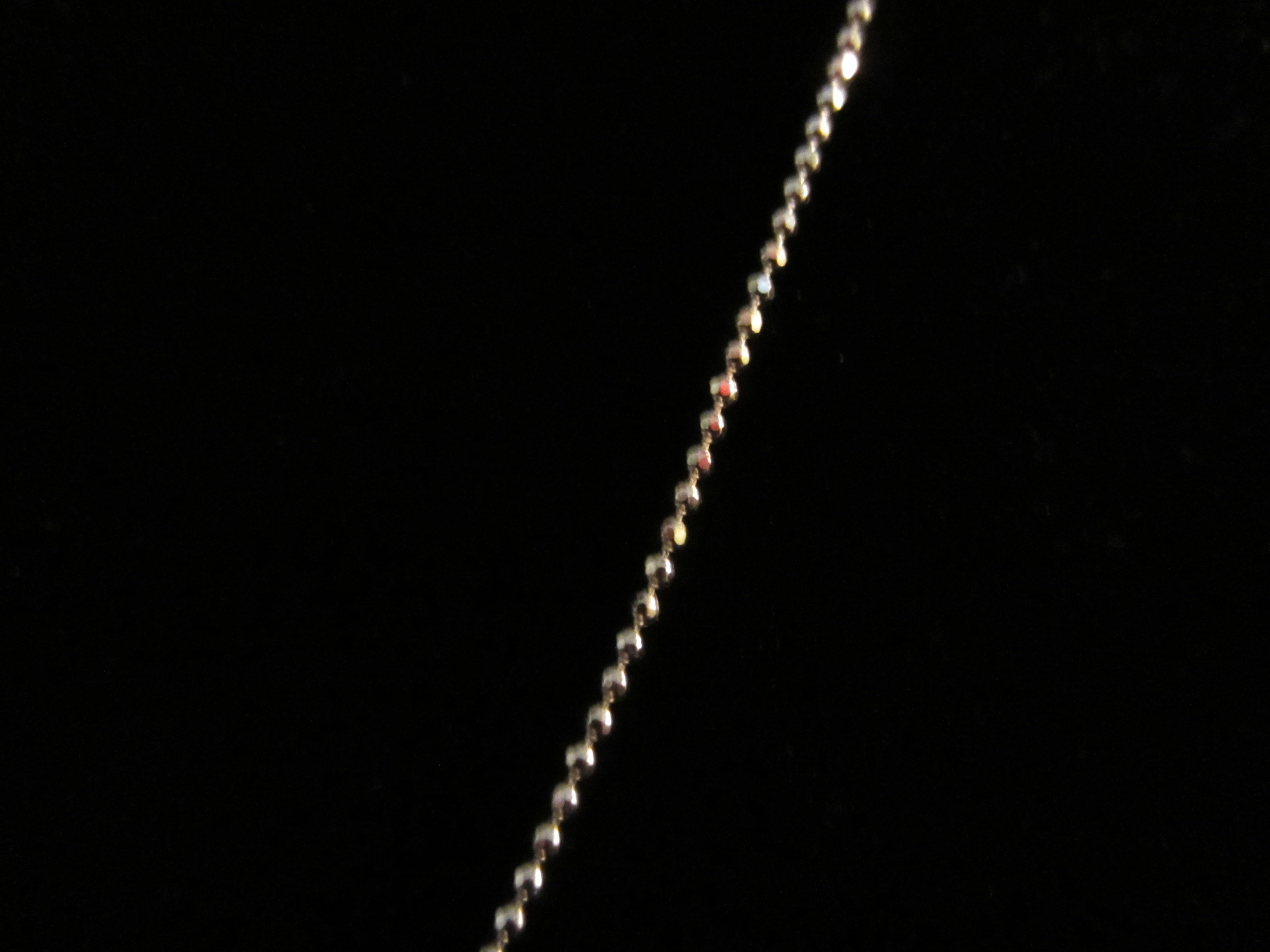 New 16" Sterling Silver Chain