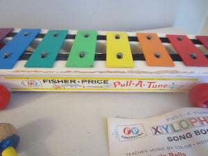 Fisher Price Pull a Tune Xylophone #870