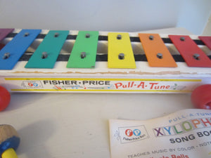 Fisher Price Pull a Tune Xylophone #870