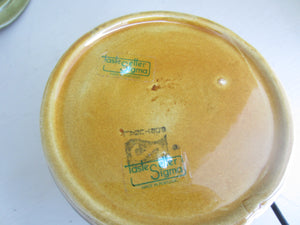 Vintage Covered Butter Dish Made in Portugal