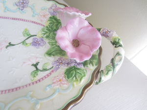 AVON Springtime 3-D Embossed Platter