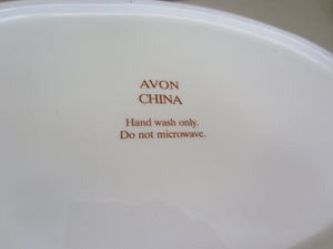 AVON Springtime 3-D Embossed Platter