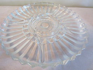 KROMEX Glass Lazy Susan Server