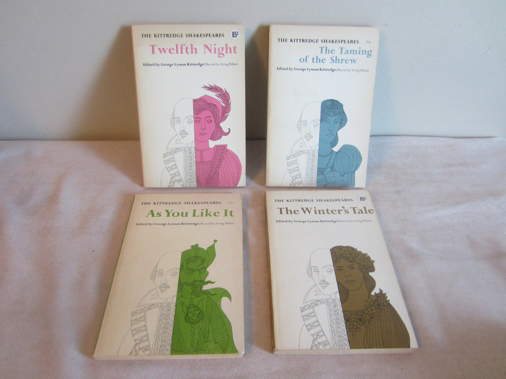 1960's "The Kittredge Shakespeare" Vintage Paperbacks
