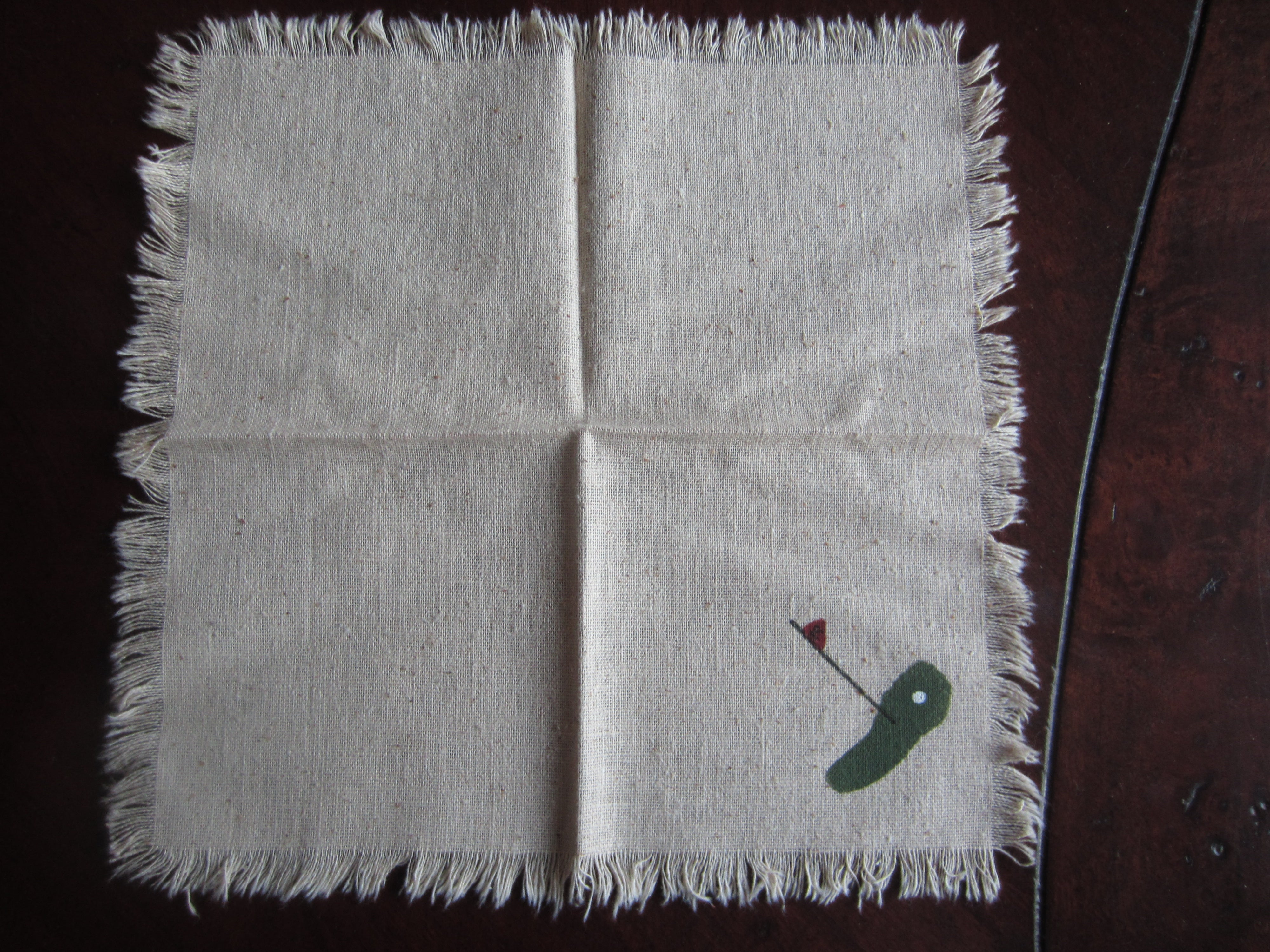 Golf Cocktail Napkin Set