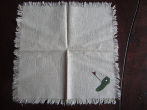 Golf Cocktail Napkin Set