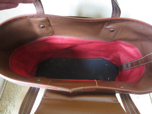 Vintage Thermos Set with Plaid Carry Bag