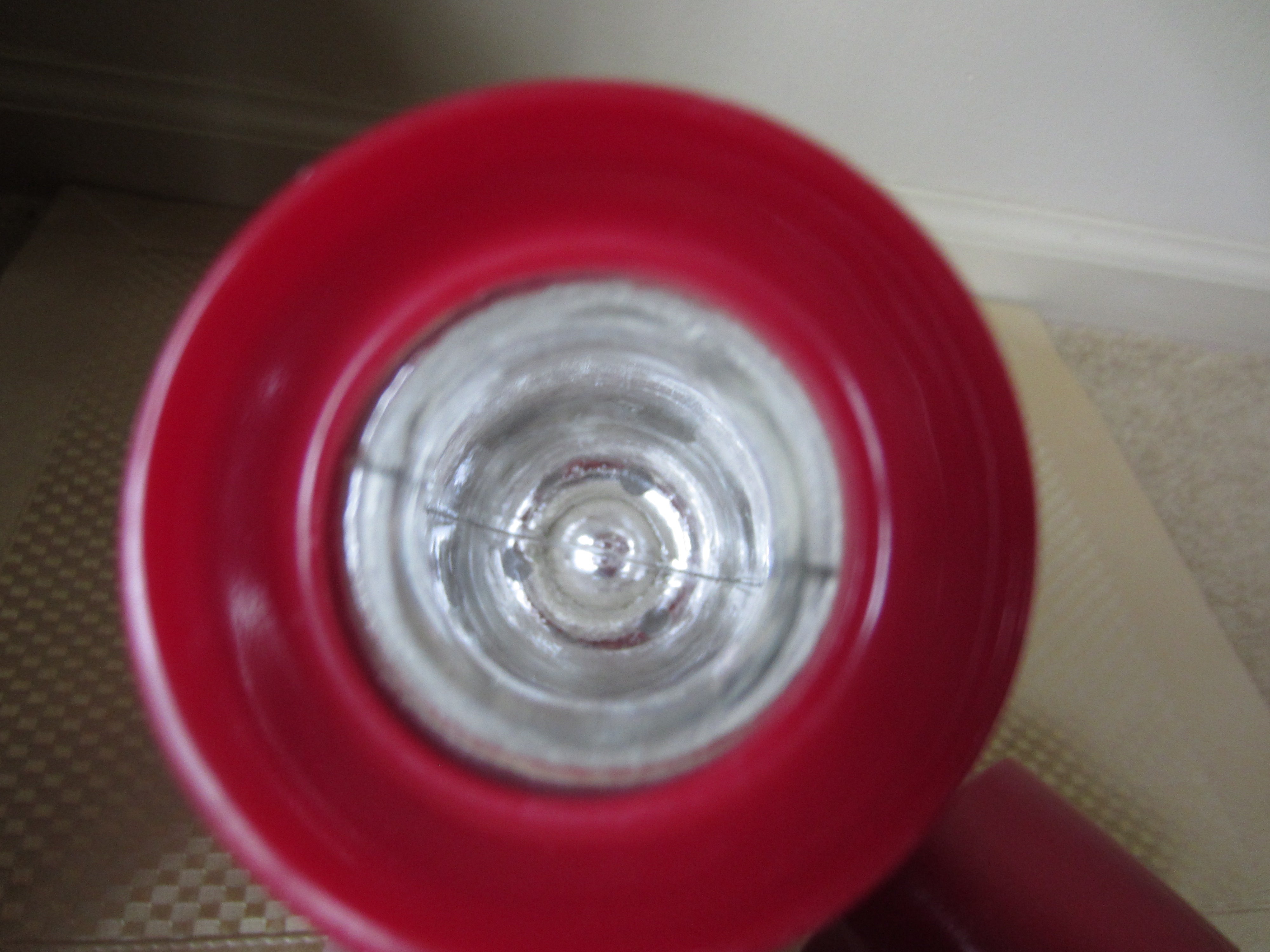 Vintage Thermos Set with Plaid Carry Bag