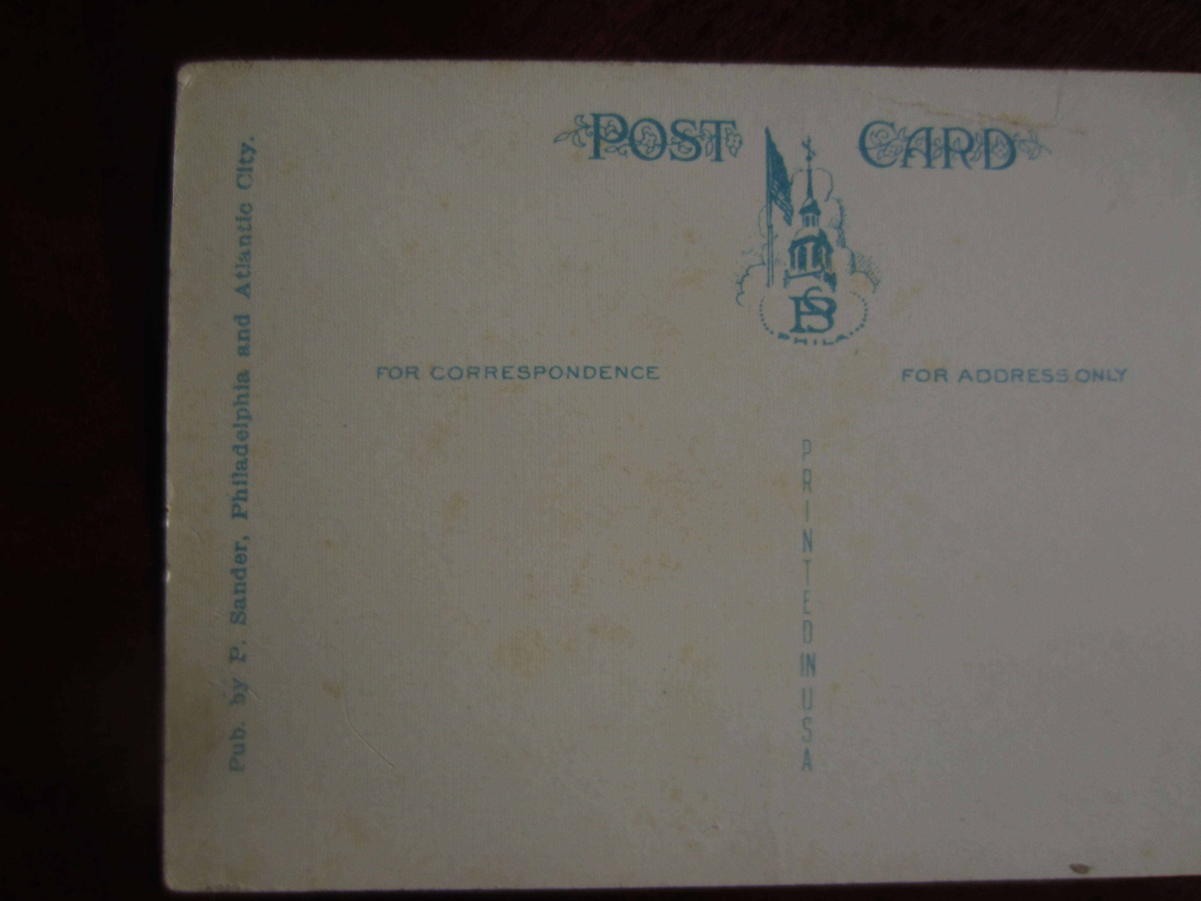 Vintage Post Cards Atlantic City, New Jersey