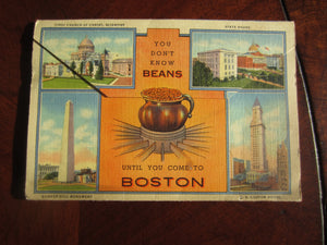 Vintage Boston Post Card Set