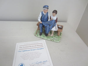 Norman Rockwell The Lighthouse Keeper's Daughter Figurine 1974